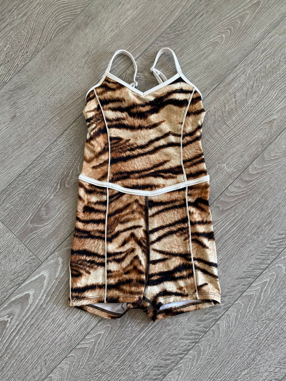 Tiger Friday, Pipedream Jumpsuit in Siberian Tiger, CXL Child 10/12